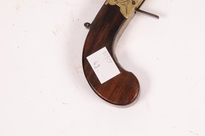 Lot 412 - A Queen Anne flintlock pistol, W Ketland & Co.,...