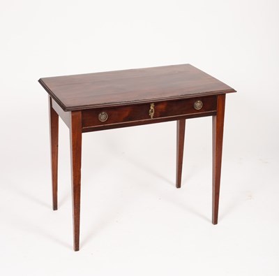 Lot 533 - A mahogany side table, 83cm x 49cm x 72cm and...