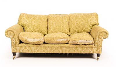 Lot 562 - A three-seater sofa by George Smith Ltd.,...