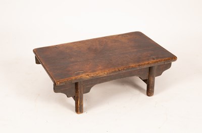 Lot 614 - A late 19th early 20th Century softwood opium...