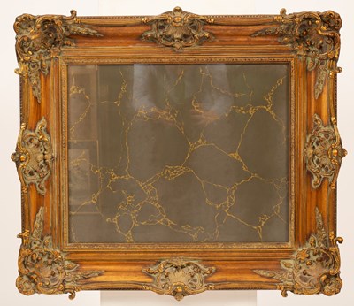 Lot 687 - A rectangular gilt frame, 20th Century, the...