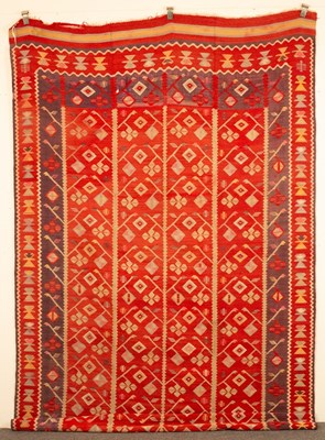 Lot 705 - A Bessarabian kilim, Eastern Europe, the...