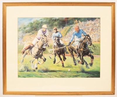 Lot 730 - After William Petty (born 1945)/Polo Scenes/a...