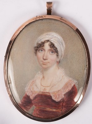 Lot 770 - English School, circa 1800/Portrait Miniature...