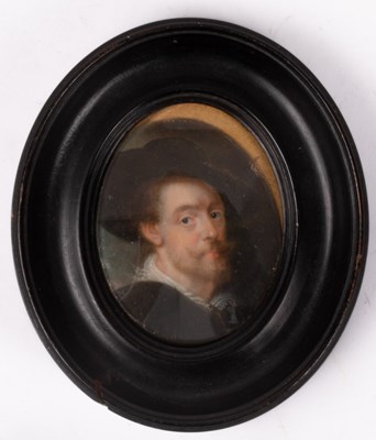 Lot 778 - After Peter Paul Rubens/Portrait Miniature...