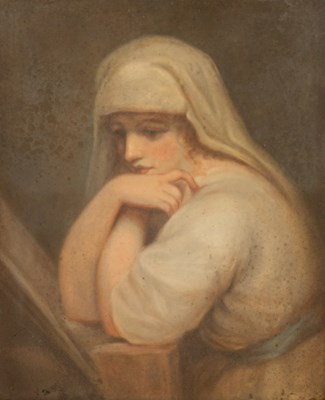 Lot 802 - After George Romney/Portrait of Emma Hamilton...