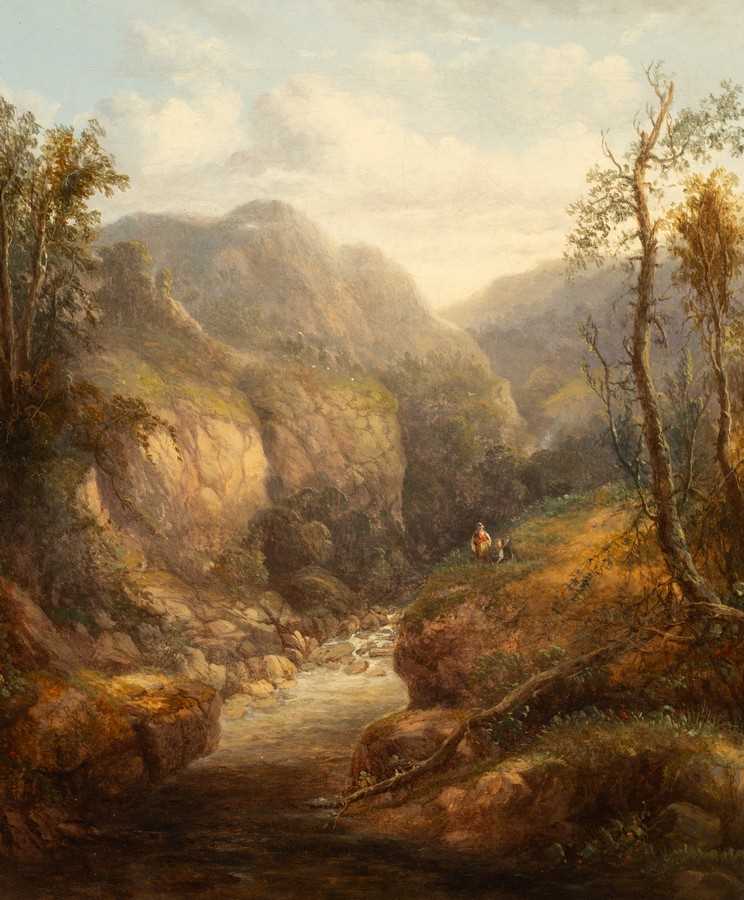 Lot 804 Sidney Edward Paget (18601908)/Mountainous