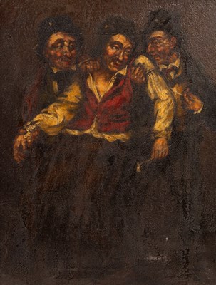 Lot 818 - Attributed to W Daniels/Three Drunken...