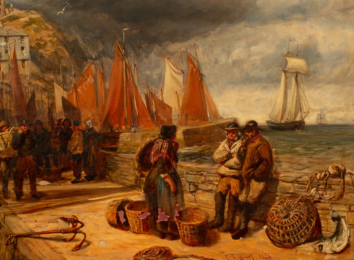 Lot 828 Charles Thomas Burt (18231902)/Harbour