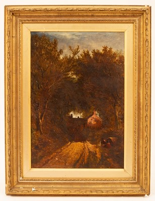 Lot 835 - William Henry Hall (1812-1880)/Lane Scene at...