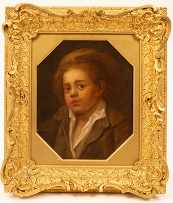 Lot 836 - English School, 19th Century /Portrait of a...