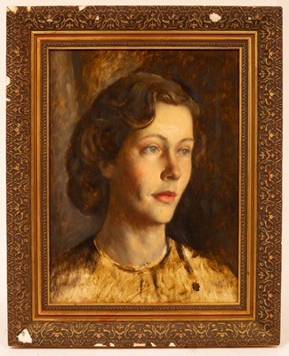 Lot 862 - John Dyke (20th century)/Barbara/bust portrait...