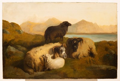 Lot 876 - George William Horlor (1823-circa 1898)/Sheep...