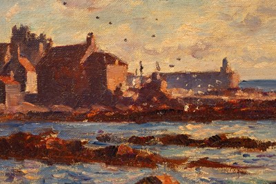 Lot 881 - Walter Graham Grieve (1872-1937)/Rocky Shore...