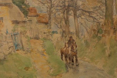 Lot 948 - George F Nicholls (1885-1937)/Cottage with...