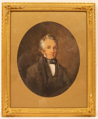 Lot 959 - English School, 19th Century/Portrait of a...