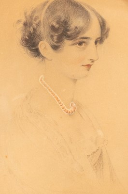 Lot 983 - English School, 19th Century/Portrait of a...