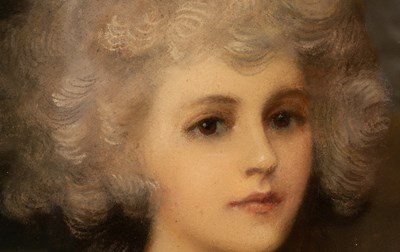Lot 985 - M F Francis/Portrait of a Lady/half-length,...