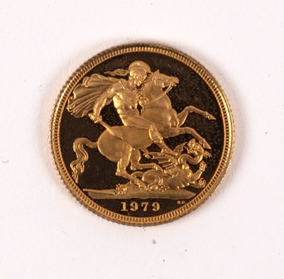 Lot 2 - A 1979 gold sovereign