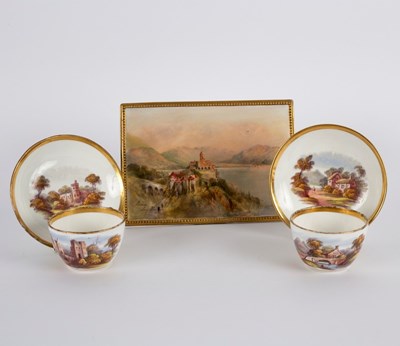 Lot 127 - A late 19th Century English porcelain...