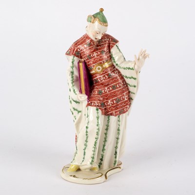 Lot 132 - A Nymphenburg figure of a Chinese priest after...