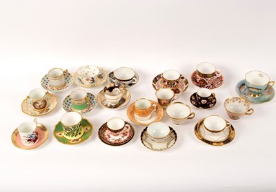 Lot 242 - A Flight, Barr & Barr teacup and saucer with...