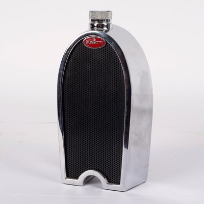 Lot 425 - A Ruddspeed Bugatti radiator decanter with...