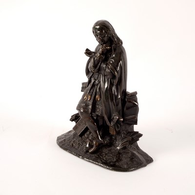 Lot 455 - After L'Abare/Le Tartuffe/bronze, 23cm high