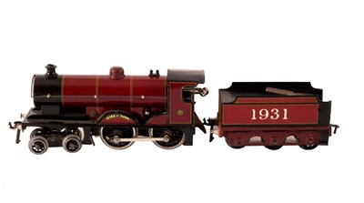 Lot 516 - A Bassett Lowke clockwork 440 locomotive, the...