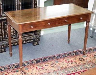 Lot 708 - A George IV mahogany side table, circa 1825,...