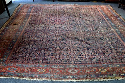 Lot 789 - A Fereghan carpet, North West Persia, with an...