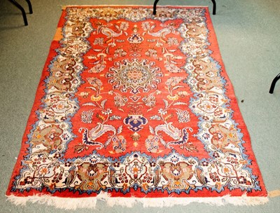 Lot 793 - A Kirman rug, South East Persia, 20th Century,...