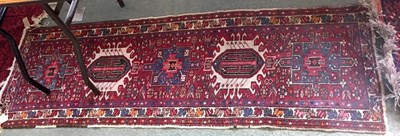 Lot 794 - A Karadja runner, West Persia, late 20th...