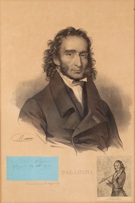 Lot 805 - After Édouard Pingret/Portrait of Niccolò...