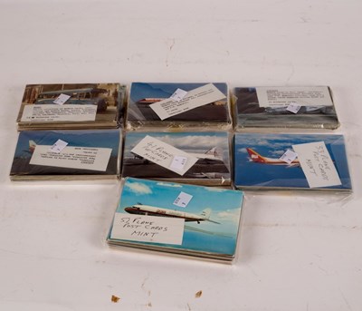 Lot 813 - A quantity of postcards, planes and buses