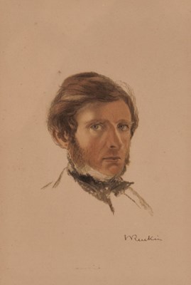 Lot 884 - After John Ruskin/Portrait of the Artist/head...