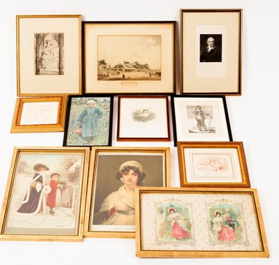 Lot 894 - Sundry pictures