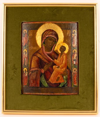 Lot 976 - Russian School/The Mother of God of...