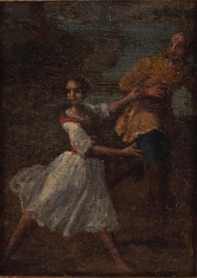 Lot 992 - 18th Century Italian School/Ballerina/oil on...