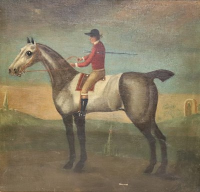 Lot 997 - 18th Century Naive School/A Hunter with Rider...