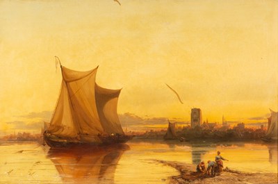 Lot 1006 - James Webb (British c.1825-1895)/View of...