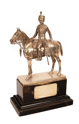 Lot 90 - A silver figure of a Royal Gloucestershire...