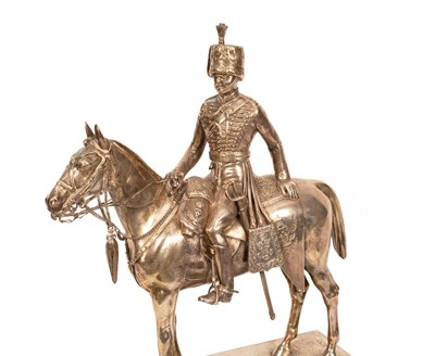 Lot 90 - A silver figure of a Royal Gloucestershire...