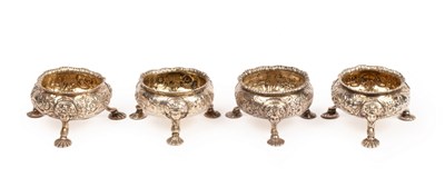 Lot 116 - A matched set of four George III and George IV...