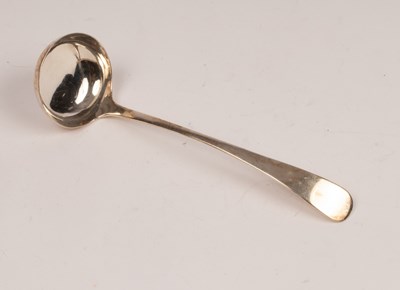 Lot 145 - A rare Scottish provincial silver ladle, Cupar,...