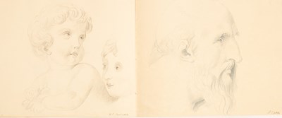 Lot 251 - Strickland Family/Various pencil, watercolour,...