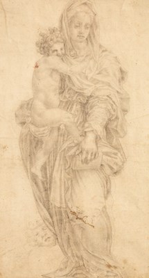 Lot 282 - After Andrea del Sarto/Detail from Madonna of...