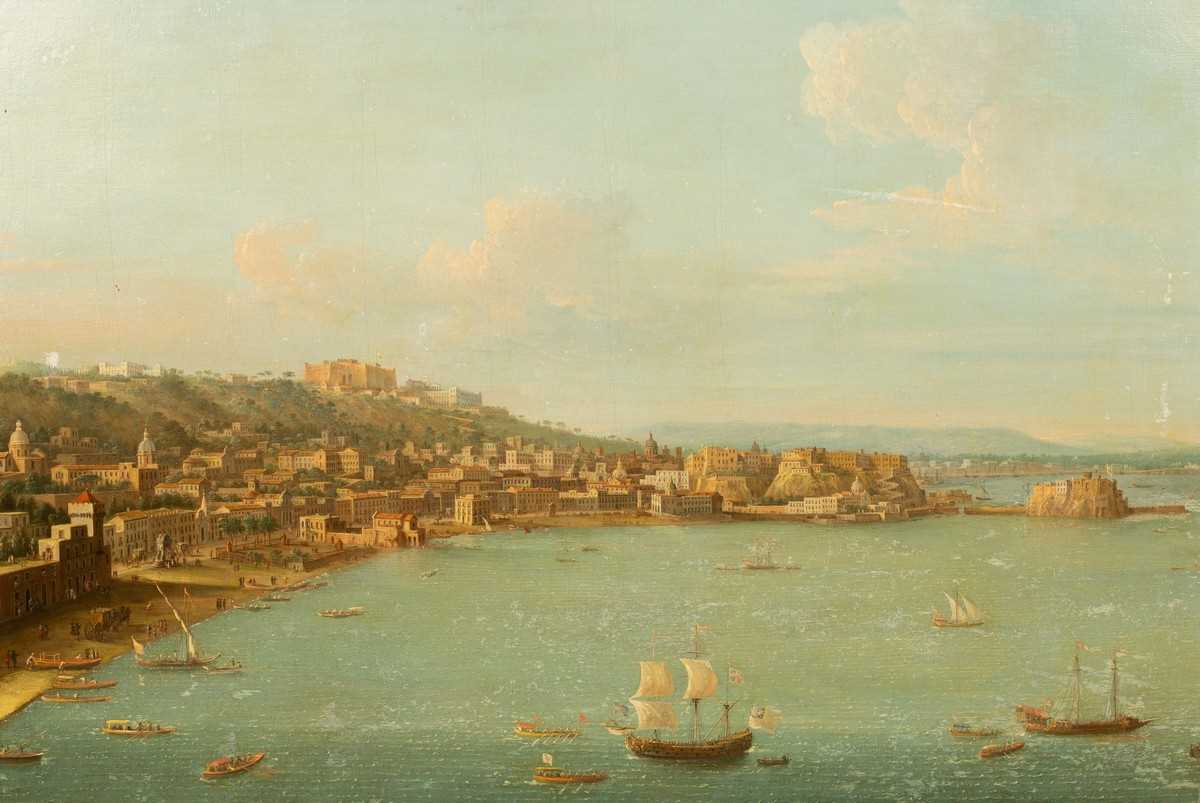 Lot 333 - Antonio Joli (1700-1777)/A View of Naples from...