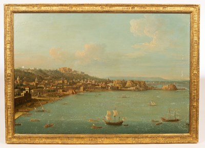 Lot 333 - Antonio Joli (1700-1777)/A View of Naples from...