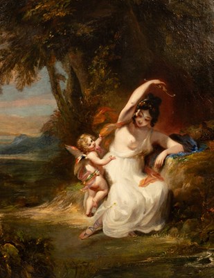 Lot 349 - George Henry Harlow (1787-1819)/Cupid and...